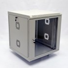 Шкаф 19", 15U, 600х600х773мм (Ш*Г*В), акриловое стекло, серый