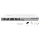 Коммутатор Mikrotik CRS326-24G-2S+RM